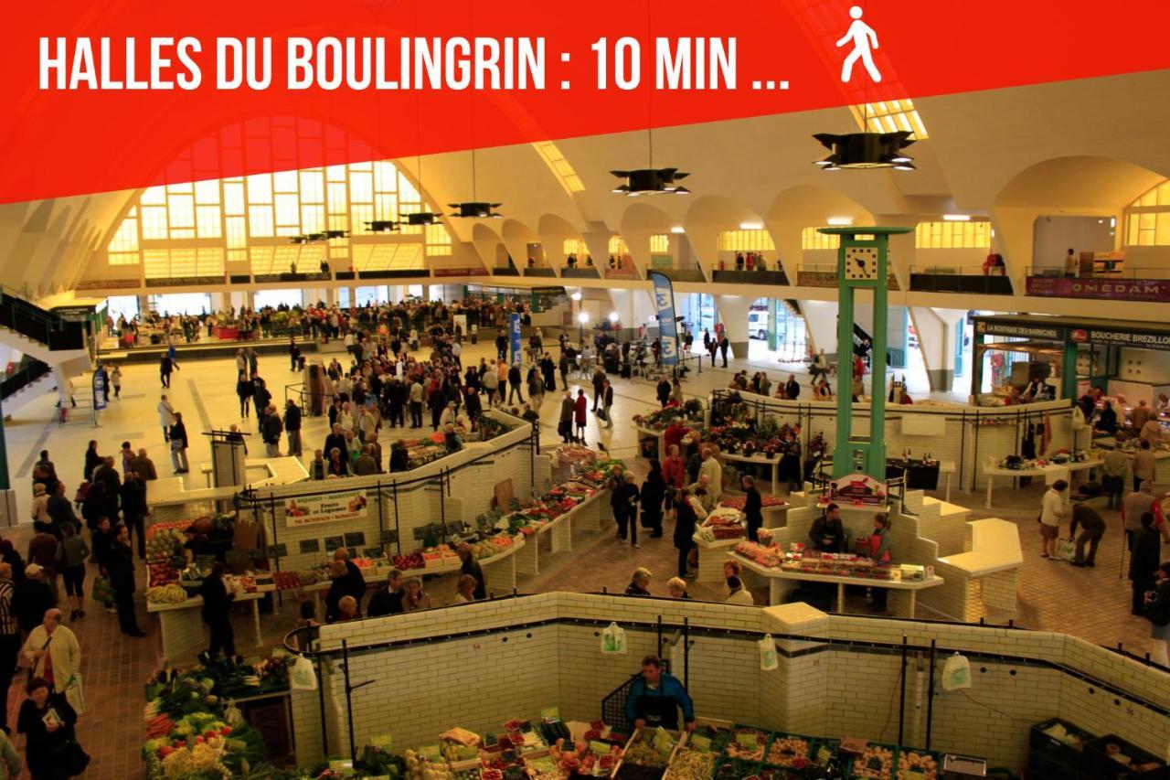 Explorereims - Studio Magique Proche Gare Et Centre 外观 照片